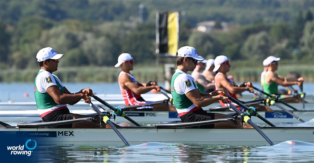 Racing at Worlds regatta